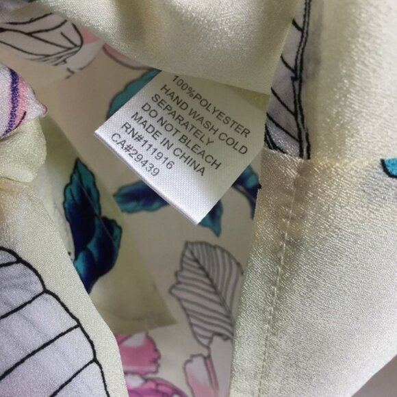 Yumi Kim - Mya Floral Front Tie Blouse - Size M - Picture 7 of 7